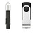 Fast High Performance Classic Swivel 64GB 5-Pack USB 2.0 Flash Drive - Thumb Drive Fastest Memory Stick (Silver)