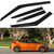 SEBLAFF Side Window Visors Vent Shade Sun Wind Rain Guards Deflectors Outside Mount Replacement for 2011-2017 Veloster