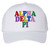 Alpha Delta Pi Rainbow Trucker Hat White