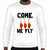 Witch Broomstick Gifts for Magical Adventure Seekers Grey and Muticolor Unisex Long Sleeve T Shirt