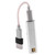 Dewedrt Type C to 3.5MM DSD256 for Android Headphone Amplifier Adapter DAC Portable USB Logic HiFi for iOS Win10 PC