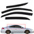 SEBLAFF 4PCS Side Window Visors Vent Rain Guard Deflectors Replacement for 2003-2007 Accord
