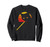 Funny Black Cat Playing Oboe - Oboe Cat Oboist Sweatshirt