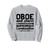 Oboe Player Oboe Basoonist Marching Band Instrument Bassoon Sweatshirt