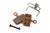 SRAM Disc Brake Pads - Organic Compound, Aluminum Backed, Quiet/Light, for Level, Elixir, and 2-Piece Road