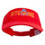 Halloween Bite Me Embroidered Pro Style Cotton Twill Washed Visor - Red OSFM
