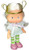 Basic Fun 12377 Strawberry Shortcake Classic Angel Cake Dolls