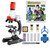 Microscope Kit Microscope Kit Lab LED 100/400/1200X Biological Microscope Microscope Lens Adapters (Color : 5)