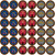 Military Java Group Coffee Pod (36) Variety Pack - Jarhead Java, Bravo Zulu Java, and Stars & Stripes Java