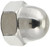 Hard-to-Find Fastener 014973177904 Stainless Acorn Cap Nuts, 1/4-20-Inch, 8-Piece