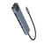 BRASSU Multifunctional Type-c Docking Station 100M Ethernet Port USB3.0 hub