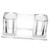 SHOWERORO Clear Pen Holder Wireless Microphone Holder Mic Support Stand Rack Clear Microphone Stand Desktop Mic Holder Table Mic Stand Mic Stands Holder Office Filter Popularity Acrylic