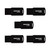 Gigastone 64GB 5-Pack USB 2.0 Flash Drive, Capless Design Pen Drive
