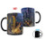 Morphing Mugs Thomas Kinkade Disney's Beauty and the Beast Dancing in the Moonlight Painting Heat Reveal Ceramic Coffee Mug - 11 Ounces