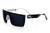 Heat Wave Visual Lazer Face Black Splash Kids Sunglasses