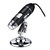 Microscope Kit 1600X 1000X USB Microscope Handheld Portable USB Interface Electron Microscopes with 8 LEDs with Bracket Microscope Lens Adapters (Magnification : 1600X)