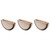 Ciieeo 3pcs Car Garbage Bin Cabinet Kitchen Garbage Bin Mini Garbage Cans Wall Mount Trash Can Mini Trash Cans Kitchen Waste Bins Containers for Food Trashcan for Car Hanging Cabinet Door