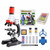 Microscope Kit Microscope Kit Lab LED 100/400/1200X Biological Microscope Microscope Lens Adapters (Color : 6)