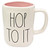 Rae Dunn HOP TO IT Easter Mug - Allside pink - ceramic - Very rare!