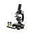 Microscope Accessories Kit 100X/200X/450X Biological Microscope Kit, for Child Microscope Slides (Color : Black)