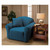 Madison Jersey Slipcover, Chair, Cobalt Blue