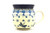 Polish Pottery Mug - 11 oz. Bubble - Dragonfly