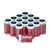 RUIHU 16 Pack ER14250 LS14250 3.6V Lithium Battery, 1/2AA Size 1200mAh Lithium Thionyl Chloride Battery(Li-SOCl2) CE/ROHS/UN38.3 Certified, Non-Rechargeable(ER14250-16 Count/T Type)