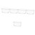 Cabilock 5pcs Glass Crystallization Dish Crystallization Tool Empty Petri Dish Glass Crystallizing Dish Laboratory Labs Evaporating Basin Lab Evaporation Dishes Mixing Bowl Cell