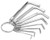 Performance Tool W1113C 8-Piece Metric Hex Key Wrench Set