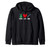 Peace Love Oboe Oboist Zip Hoodie