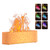 Rican Essential Oil Diffusers 150ml, Flame Diffuser Humidifier for Essential Oils with 7 Colors Changing,Waterless Auto Off for Large Room Home Office, Crack
