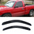 VioGi Fit 07-13 Chevy Silverado/GMC Sierra New Body Style 2-Door Regular Cab 2pcs Front Smoke Sun/Rain Guard Vent Shade Window Visors