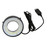 GFONIX Microscope Adapter USB 72 LED Ring Light Microscope Illuminator Lamp, Adjustable Focus Lamp for Monocular Binocular Trinocular Stereo Microscope Microscope Accessories