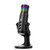 USB Condenser Microphone with RGB for Live Broadcast, Conference, Gaming, Rotatable Computer Recording Mic Built in DSP Sound Processing System