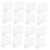 Unomor 16 Pcs Partition Plate Plastic Storage Drawers Armoire Wardrobe Closet Adjustable Bookshelf Closet Shelves Separators Large Wallet Wood Drawer Clear Purses Clothes Divider Pp