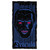 LOGOVISION Universal Monsters Blanket, 30"x60" Dracula Neon Beach Towel