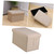 Zerodeko Toy Storage Storage Bench Folding Step Stool Folding Storage Storage with Foot Rest Stool Folding Bench Household Pouf