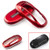 Xotic Tech Glossy Red Key FOB Cover Hard Shell Case for Tesla Model X Keyless Remote