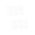 ABOOFAN 12 Pcs Wardrobe Separators Closet Dividers Clothing Organizer Shelf Divider Storage Rack White Compartment Storage Box