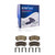 Detroit Axle - Front Brake Pads for 2003 2004 2005 Mazda 6 Ceramic Brake Pads w/Hardware Replacement
