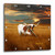3dRose dpp_62229_1 A Texas Longhorn Wall Clock, 10 by 10-Inch