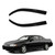 Gldifa 2pc Sun Rain Guards Window Visor Wind Deflector Compatible with 00-07 Chevy Monte Carlo Smoke 92613