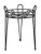 CobraCo Canterbury 15-Inch Black Scroll Top Plant Stand SCBPS1015-B