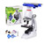 Microscope Adapter 100-1200X Children Microscope Kit Laboratory Biological Microscope Microscope Accessories (Color : with Phone Holder)