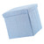 Homoyoyo 1pc Folding Storage Stool Cloth Storage Box Folding Step Stool Foot Stool Storage Folding Stool Storage Cube Storage Container Foldable Footstool Shoe Changing Stool