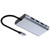 BRASSU Seven-in-one Docking Station typec usb3.0 with 100M Ethernet Port