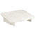 VILLFUL Footstool Under Table Piano Desk Foot Rest Non-Slip Stool Footrest Office Foot Rest Stepping Leg Rest Office Footstool Kids Foot Rest White Child Household Storage Stool