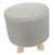 BESTOYARD Round Foot Stool Wooden Stool for Home Small Stools Cute Stool Modern Stool Wood Stools Toddler Step Stool Wooden Step Stool Child Solid Wood Shoe Changing Stool Cloth
