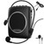Voice Amplifier for Teachers Personal Lapel Microphone/Wired Microphone Headset - Loudly Rechargeable Portable Microphone with Speaker, 2000mAh Small Pa System with Headset Microphone Classroom ect