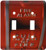 3dRose lsp_33152_2 Red Fire Box Toggle Switch, Multi-Color